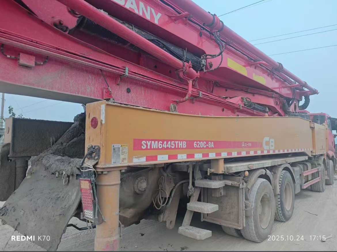 DindangMall's tweet image. 2021 year Sany concrete pump for sale, type SYM6445THB, Vertical reach 56m, original, price $88000.
More info:en.dindang168.com/g/102201
#cranemachine #concretemachinery #truckcrane #Sany #56m #2021