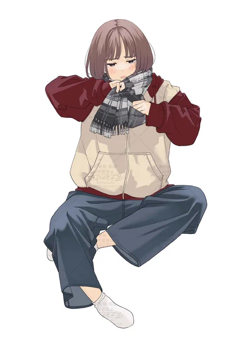 おしゃれな巻き方むずかしい