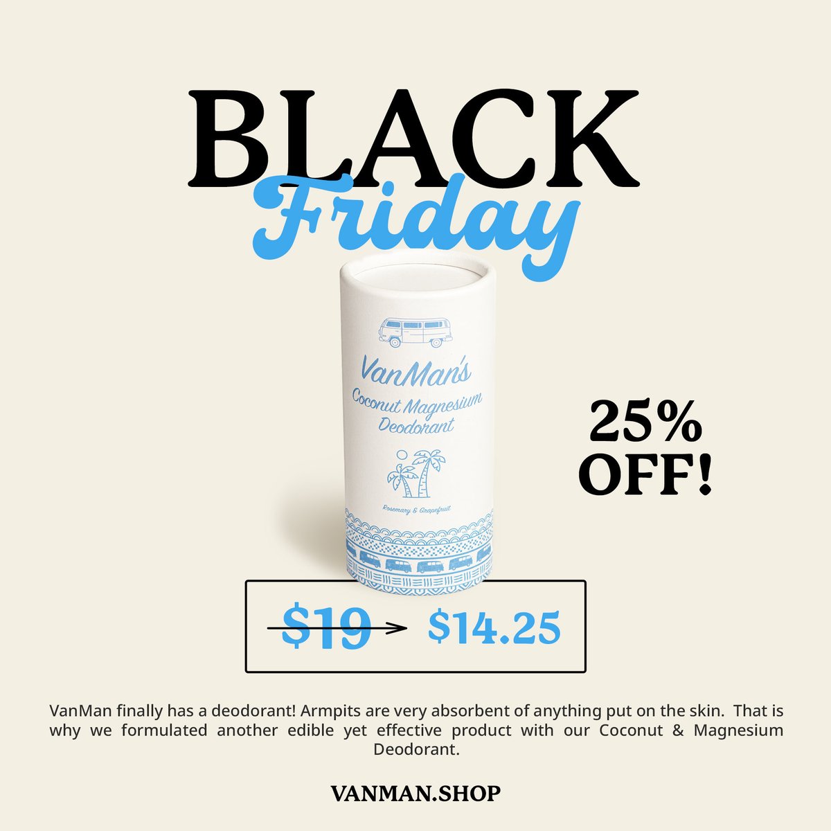 Man_with_a_van's tweet image. Black Friday Deals are live @ vanman.shop