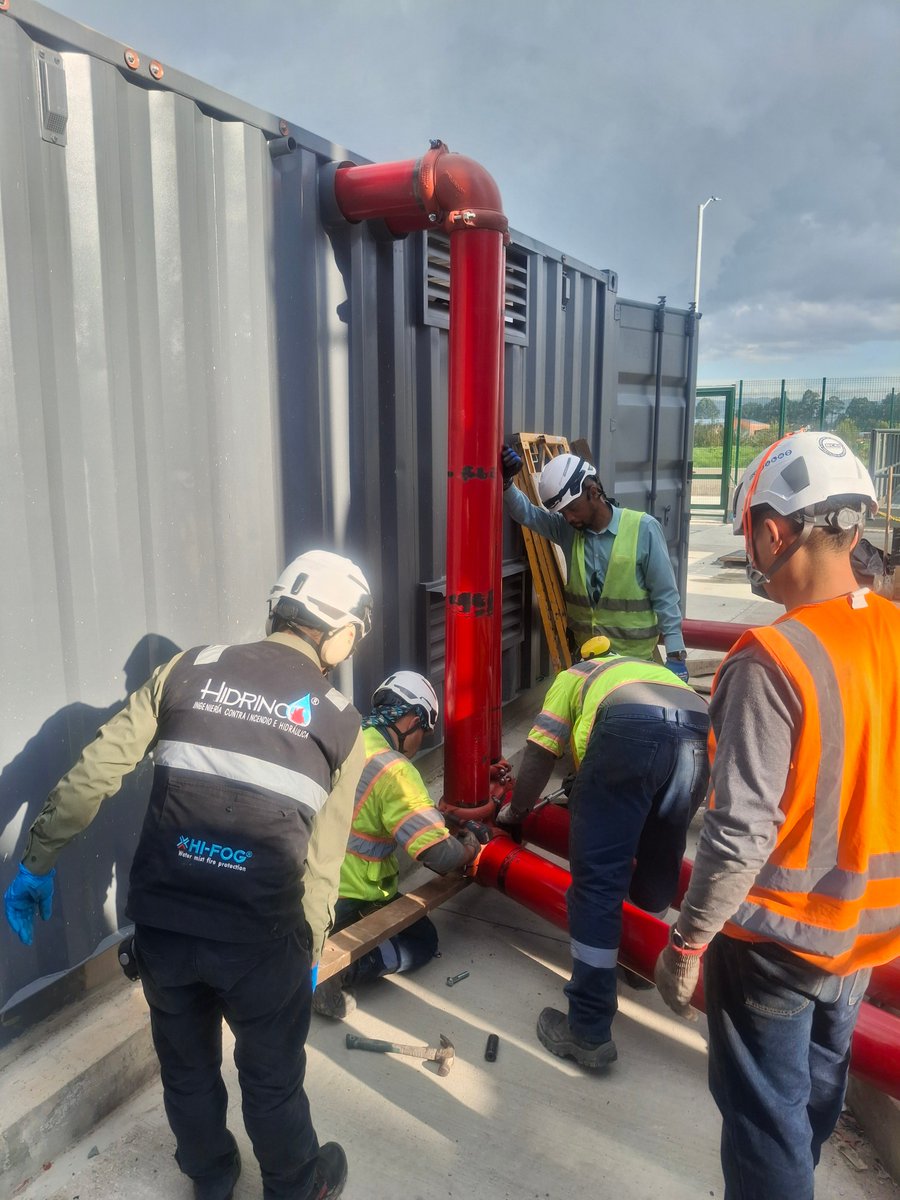 HIDRINCO's tweet image. Mecánica + Eléctrica + Hidráulica = Seguridad Total. 🛡️ En Hidrinco integramos tableros de control, tanques de reserva y cuartos de bombas contenerizados. Soluciones completas, cero improvisación. #Hidrinco #Engineering #FireProtection