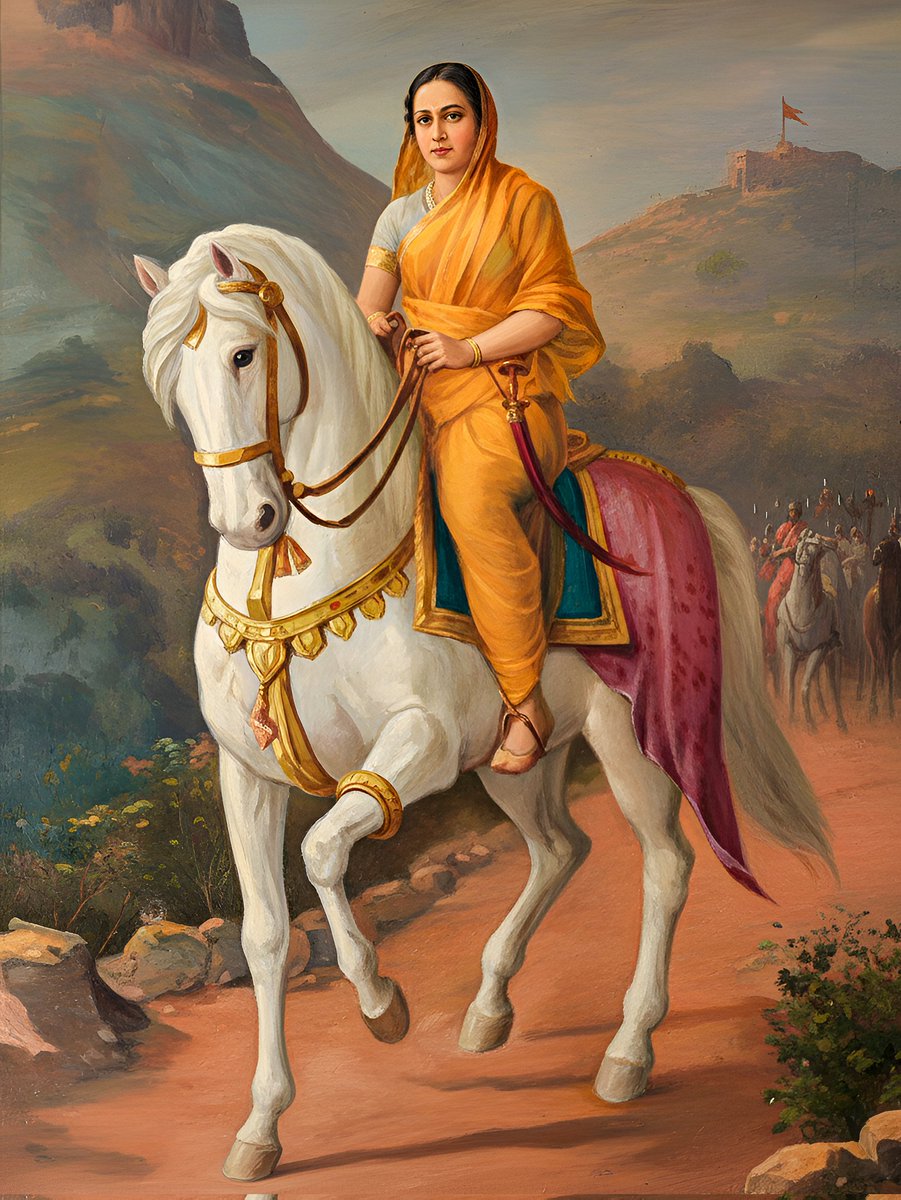 आज, जगातील सर्वश्रेष्ठ लढवय्या, झुंजार आणि असामान्य कर्तृत्वाच्या प्रतीक, मोगलमर्दिनी, स्वराज्याच्या संरक्षणासाठी कटिबद्ध असणाऱ्या महातेजस्वी महाराणी ताराबाईसाहेब यांची पुण्यतिथी...त्यांच्या अतुलनीय नेतृत्वाला आणि पराक्रमाला त्रिवार वंदन! 🔱🚩

#MaharaniTarabai #Punyatithi