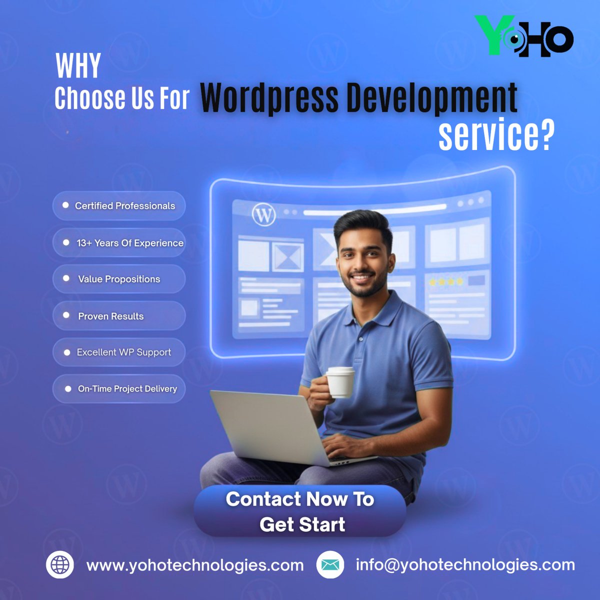 yohotech23's tweet image. Smart WordPress Websites That Convert
Let’s build your online presence with Us.

#WordPressDevelopment #WebDesignCompany #DigitalSolutions