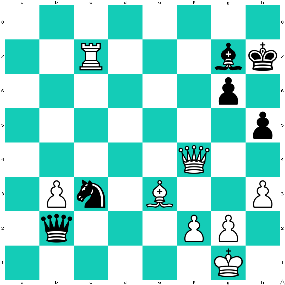 Chess_Strategy's tweet image. ❓ Test de niveau ★☆☆ sur Échecs &amp;amp; Stratégie. 𝐋𝐞𝐬 𝐁𝐥𝐚𝐧𝐜𝐬 𝐣𝐨𝐮𝐞𝐧𝐭 𝐞𝐭 𝐦𝐚𝐭𝐞𝐧𝐭 𝐞𝐧 𝟐 𝐜𝐨𝐮𝐩𝐬 ♟ Maher Saleh vs Bernard Angles D’auriac, Lucerne, 1982 ❤️ LIKEZ en indiquant votre temps de résolution ⌚️

📕 32 raisons de se mettre aux échecs 👉…