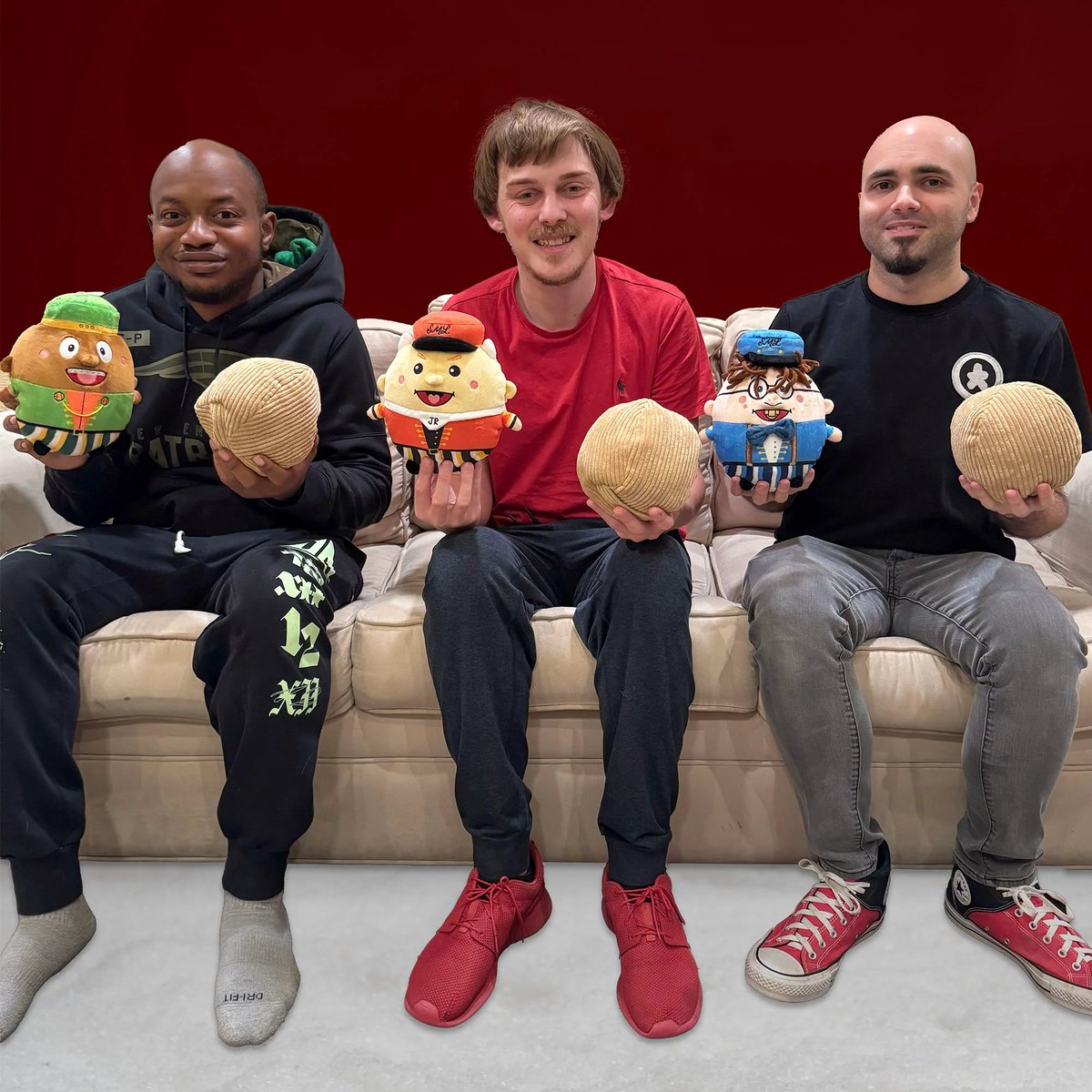 Wasp From Sonic: I really hope there are no Reversible Walnut Plush any wheare! Other wise iscream! 

The Three Bumling Fucks: