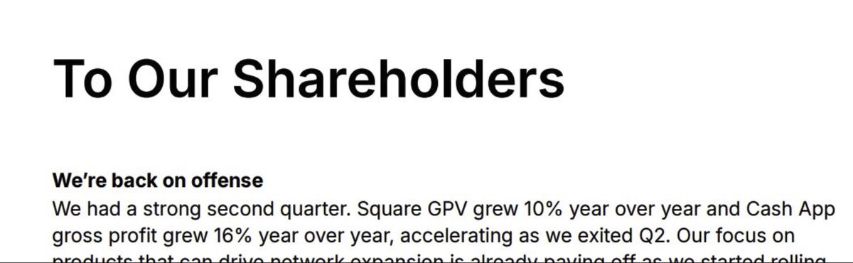 nachunja's tweet image. $XYZ – Shareholder Letter tone

• 2022-2024 – @jack was... Reflective. Apologetic. Evaluative. 

then...

• '25 May – “We’re back”
• '25 Aug – “We’re back on offence”
• '25 Nov – "Continued momentum"

🧑‍🍳