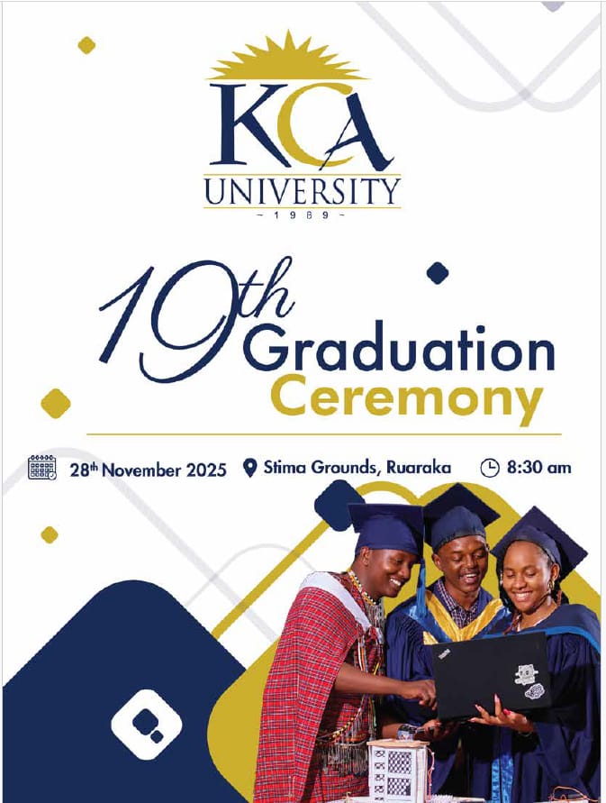254_icon's tweet image. KCA University&apos;s School of Technology confers degrees upon 750 graduates, equipping them with the skills to drive the future of technology and innovation.#MadeByKCAU #KCAU19thGraduation
