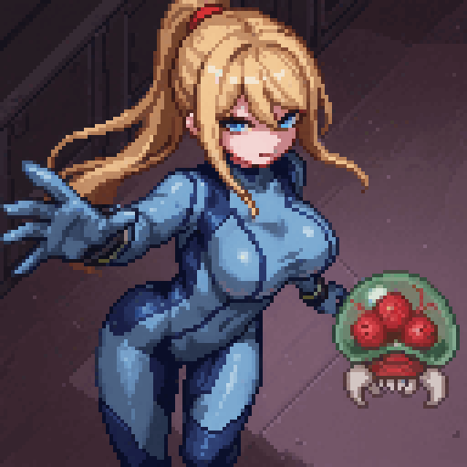 SaltCoreArt's tweet image. Your no match for me. 🪐👽🛸

#pixelart #ドット絵