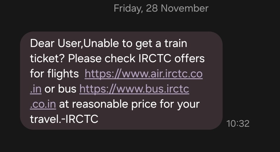 samkesana's tweet image. This clown can&apos;t handle booking train tickets, but wants us to book air and bus tickets from irctc

IRCTC is a failed and third class institution with worst infrastructure.

Low grade ticketing system 
Dog food quality meal served in trains.

Worst managed 
#IRCTC 
@RailMinIndia