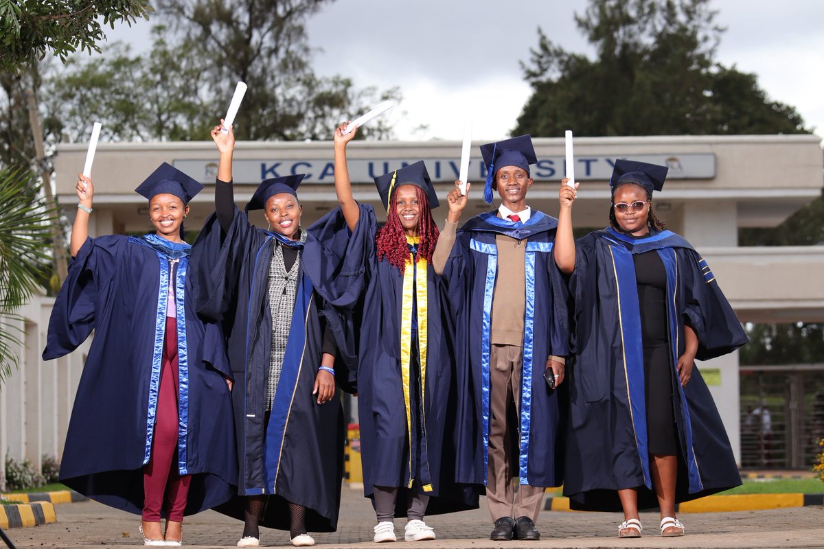 Krepublics2_'s tweet image. Research and innovation take centre stage as KCA University celebrates 24 outstanding students recognized for excellence in creativity and commercialization. These innovators embody the true spirit of Innovate, Elevate, Impact. #MadeByKCAU | #KCAU19thGraduation