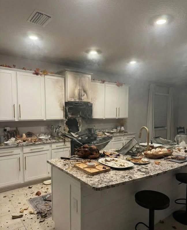 Who Else Tried To Fry The Turkey 🤦🏽‍♀️