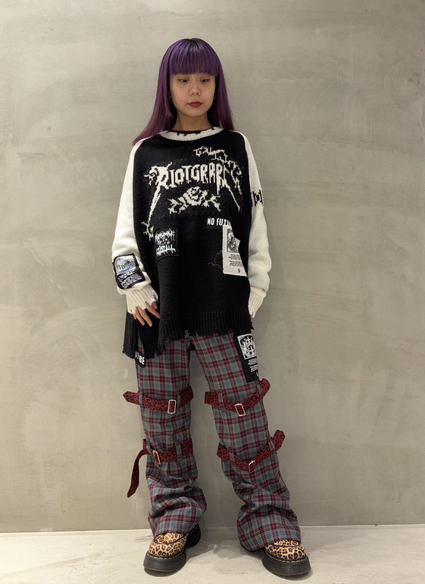 rurumu:×KIDILL check bondage pants Color : multi Size : M Price