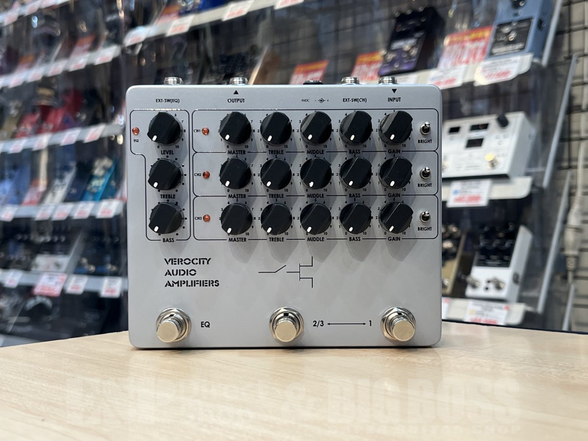 VeroCity Effects Pedals / 三PLUS-Deluxe 予約受付中🔥 伝説の