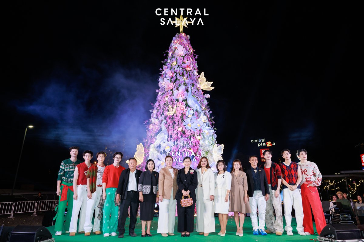 Centralsalaya's tweet photo. สวยงามมาก กับ'งาน Light Up Orchid Christmas Tree 2025🎄✨🎉
สนุกสุดๆ @ATLASofficialTH ขอบคุณที่มา JOY กันน๊า😎  @Centralsalaya 

#CentralPattana ​#เซ็นทรัลพัฒนา #LightupChristmasTree #CentralSalayaTheMagicalStar #ATLASth #ATLAS_th  #LightUpOrchidChristmasTreexATLAS https://t.co/y9VUXupFgv