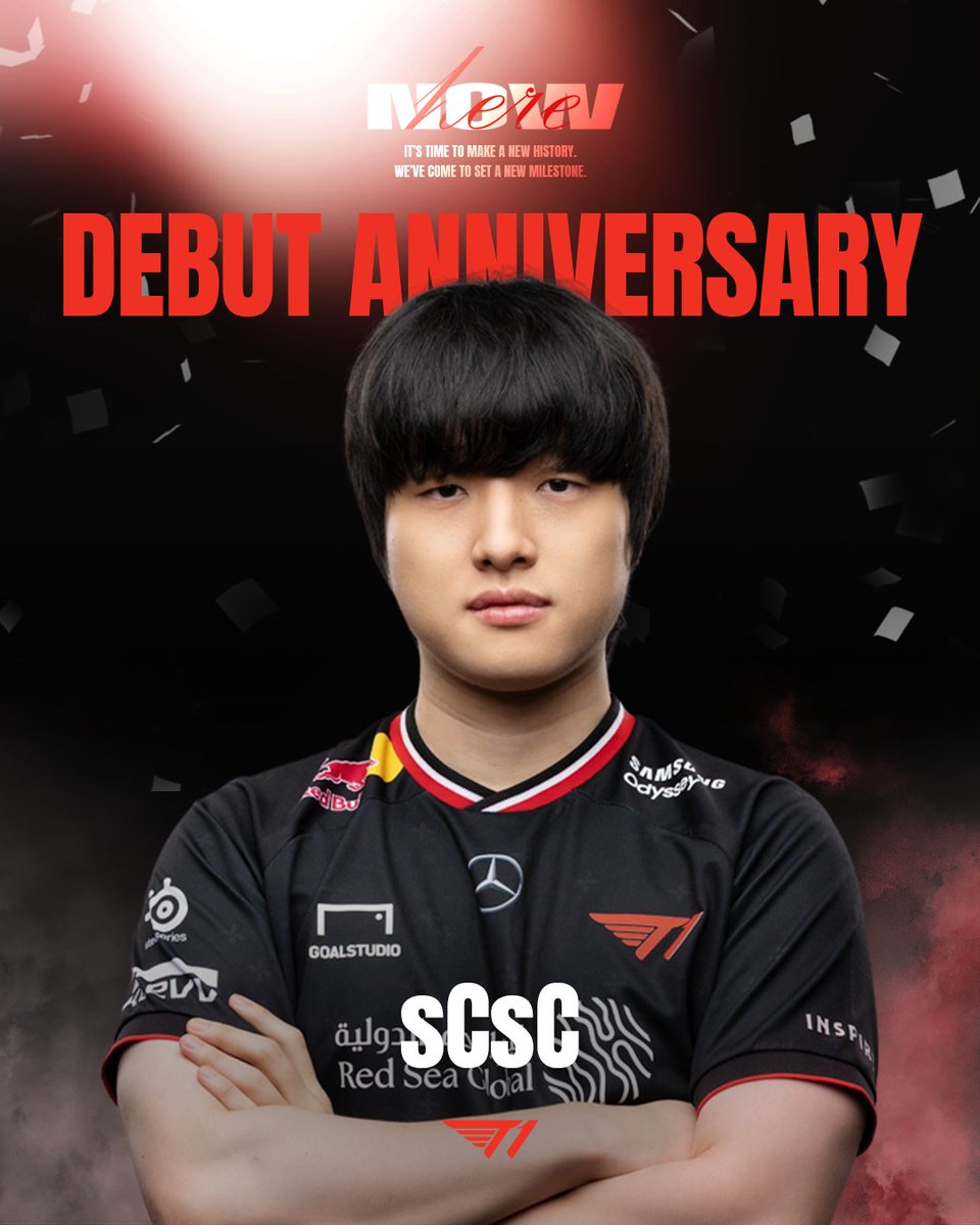 오늘은 T1 TFT 팀의 ‘sCsC’ 김승철 선수의 데뷔 15주년입니다!

Happy 15th debut anniversary to our TFT team's ‘sCsC’!

#TogetherAs1