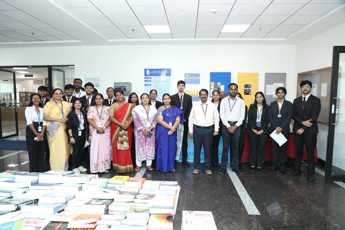 LIBA_Chennai's tweet image. “LIBA’s Reader’s Guild marked Library Week with events to promote reading and creativity. Highlights included an online essay contest on Ambedkar, a book fair, and activity rounds for 195 students quizzes, writing, JAM sessions ending with a screening of *The Dark Knight*.”