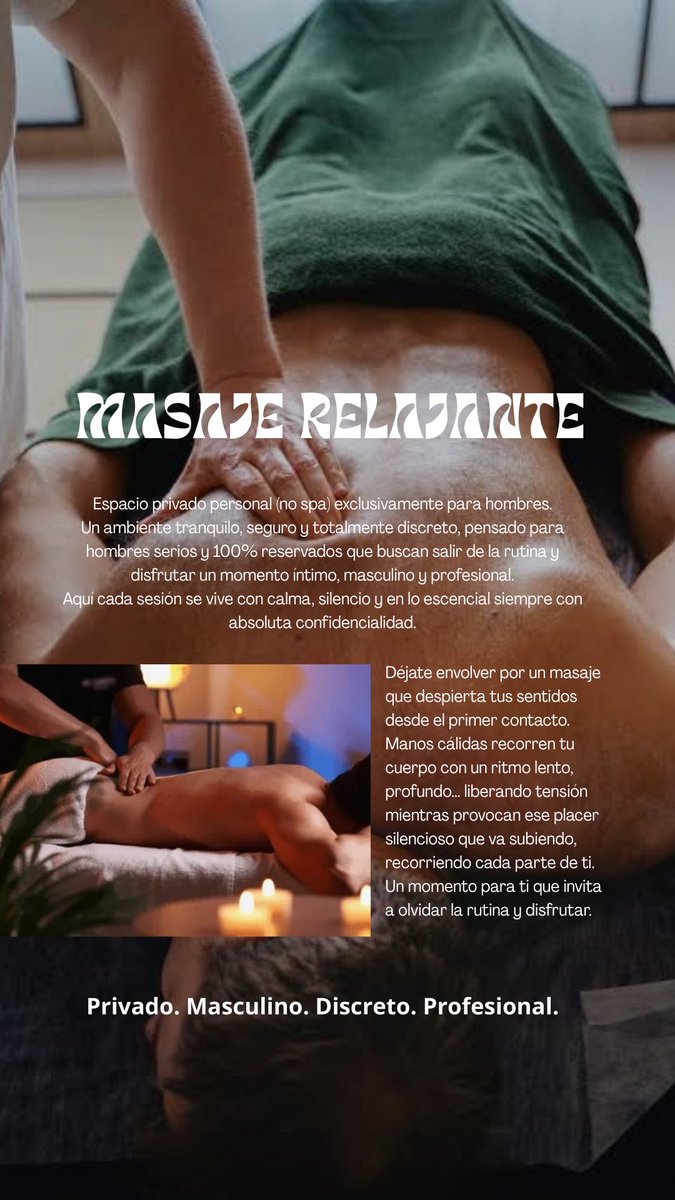MASAJE PRIVADO tweet media