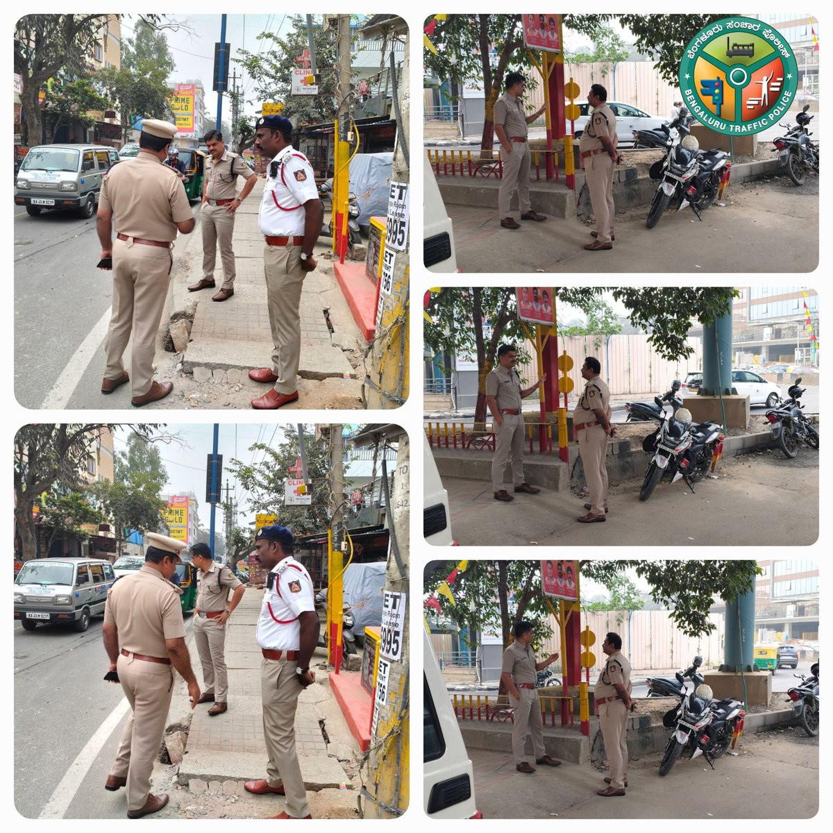 ಈ ದಿನ ಪೀಕ್ ಅವರ್ ನಲ್ಲಿ <a href="/bellandurutrfps/">BELLANDURU TRAFFIC BTP</a> ಠಾಣಾ ವ್ಯಾಪ್ತಿಯ ಇಬ್ಬಲೂರು ಜಂಕ್ಷನ್ ಮತ್ತು ಎಇಟಿ ಜಂಕ್ಷನ್ ಗೆ <a href="/acphsrtrps/">ACP TRAFFIC HSRLAYOUT BTP</a> ರವರೊಂದಿಗೆ ಭೇಟಿ ನೀಡಿ ಪರಿಶೀಲಿಸಿ, ವಾಹನ ದಟ್ಟಣೆ ನಿಯಂತ್ರಣ ಮತ್ತು ವಾಹನಗಳ ಸುಗಮ ಸಂಚಾರಕ್ಕೆ ಕೈಗೊಳ್ಳಬೇಕಾದ ಹಲವು ಸುಧಾರಣಾ ಕ್ರಮಗಳ ಕುರಿತು ಚರ್ಚಿಸಿ ಸೂಕ್ತ ನಿರ್ದೇಶನ ನೀಡಲಾಯಿತು.