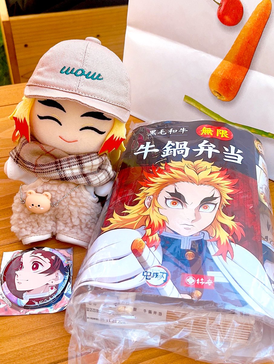 🔥｢うまい弁当を買いに来たぞ！！缶バッジはかまど少年だなっ！！｣