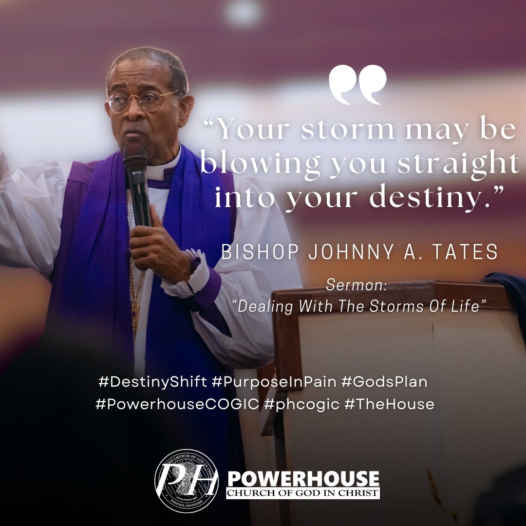 PHCOGIC1's tweet image. “Your storm may be blowing you straight into your destiny.” - Bishop Johnny Tates
#DestinyShift #PurposeInPain #GodsPlan #phcogic #iampowerhouse #thepowerhousechurch #TheHouse #PowerhouseVibes #fyp #foryoupage
