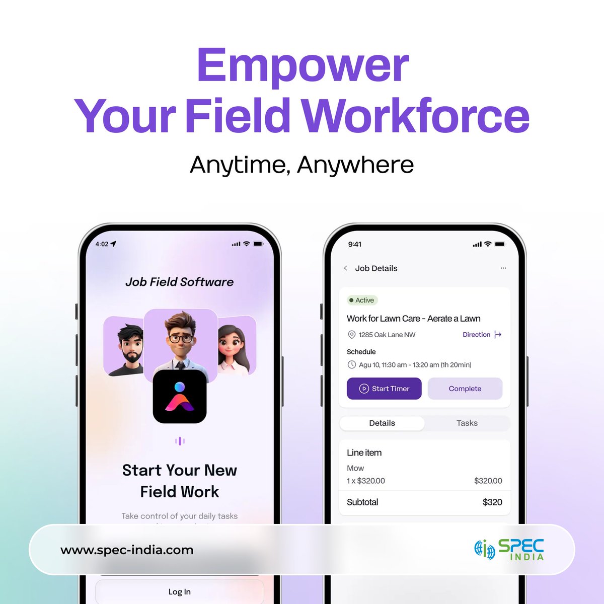infospec_india's tweet image. 🚀 Boost your #FieldOperations with intelligent #mobileapps!

Work offline, track assets, and make smarter decisions on the go.

From #telecom to #logistics, we power real-world mobility.

Let’s build your next-gen field app. 🌍

spec-india.com/services/mobil…

#FieldServiceApp