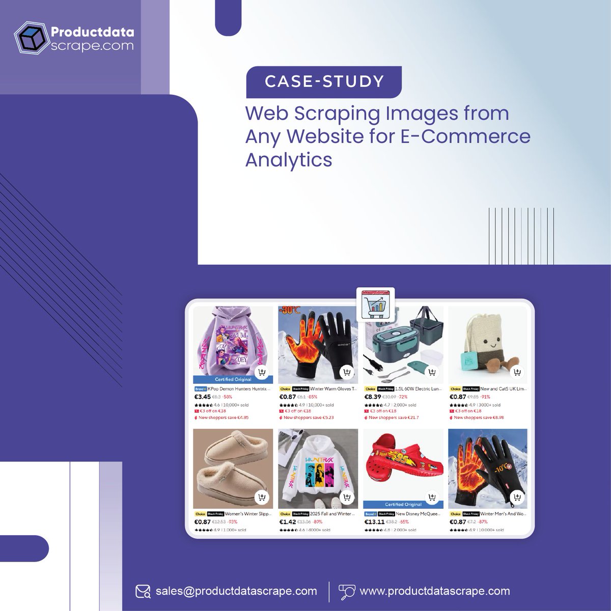 ProductScrape's tweet image. 🌐 Web-Scraping Images from Any Website — Fast &amp;amp; Reliable

Automate #ImageExtraction from any site to build media #Datasets, gather visual assets.

Learn more &amp;gt;
productdatascrape.com/web-scraping-i…

#WebScraping #ImageScraping #DataScraping #DigitalAssets #MediaCollection #ContentWorkflow
