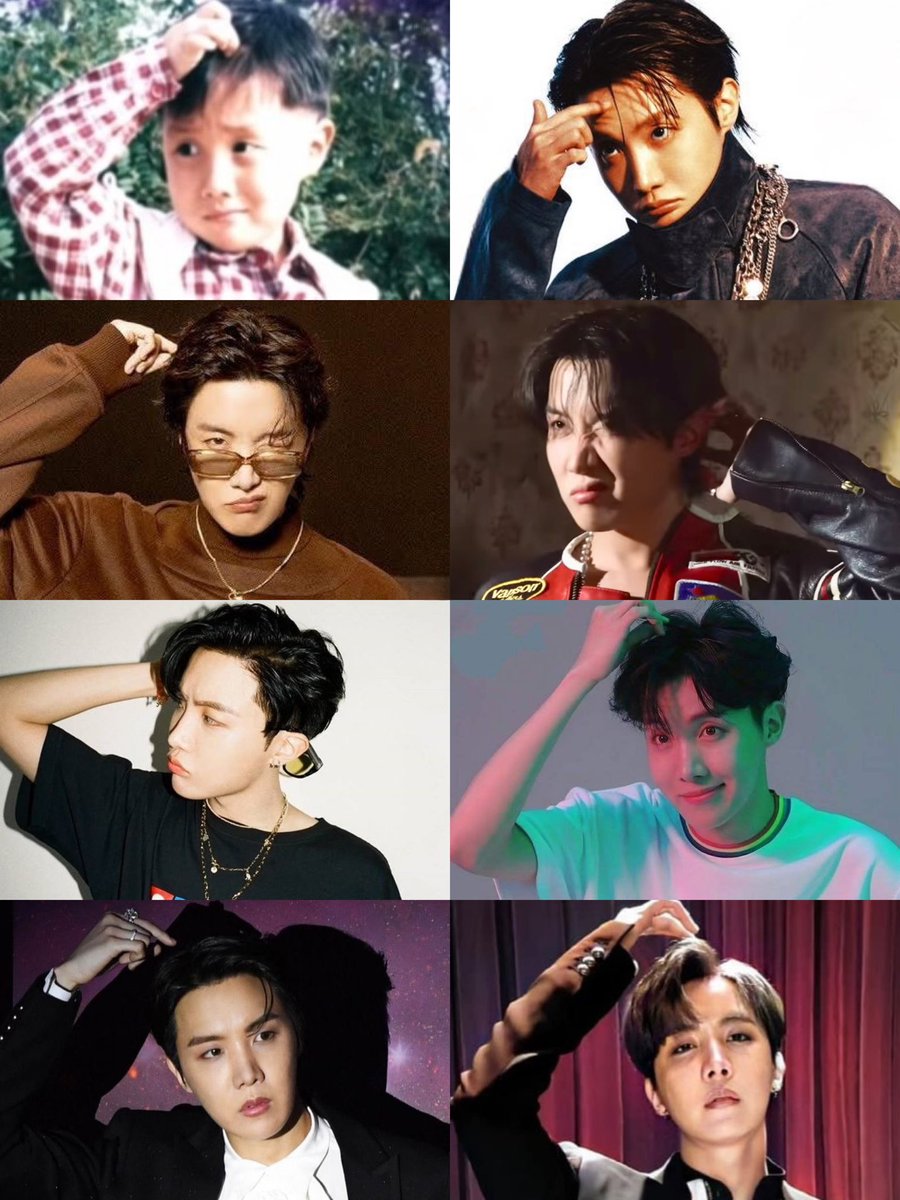 itsopegirl's tweet image. hobi’s signature pose