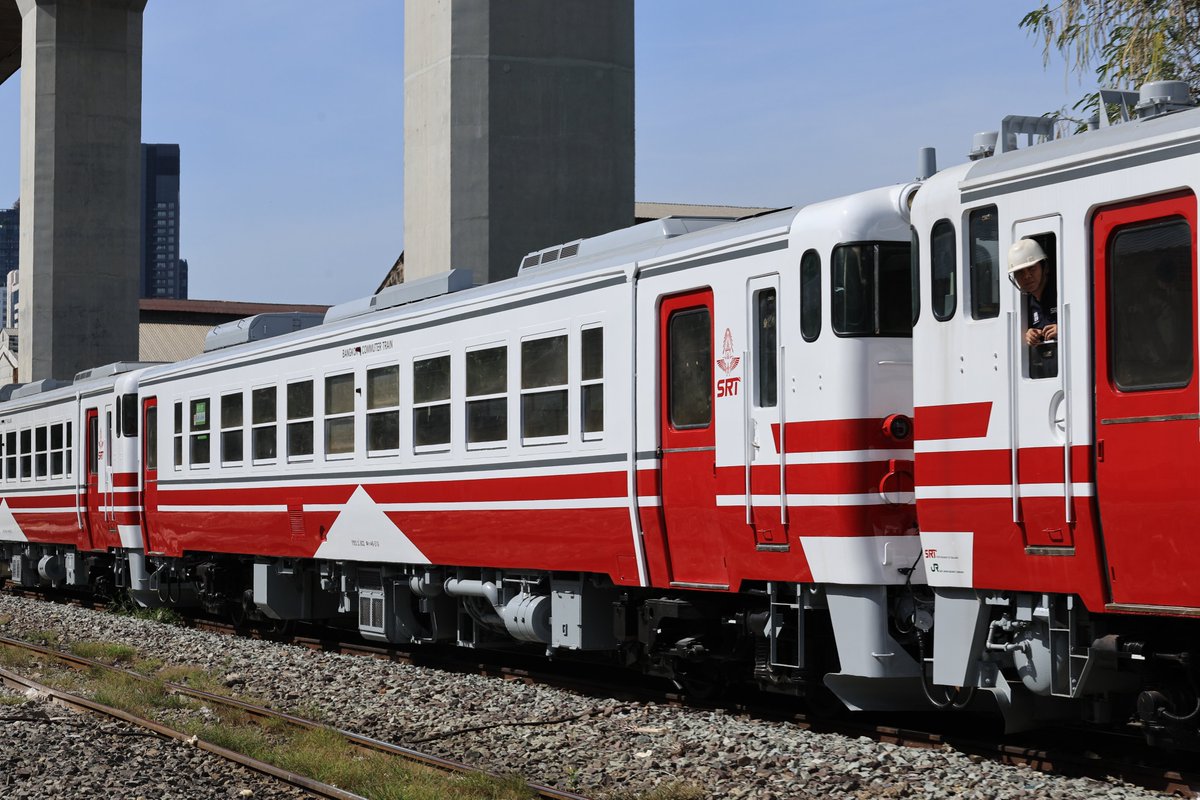 キハ40/48が3両編成で試運転。キハ48-516が初お披露目となりました。12