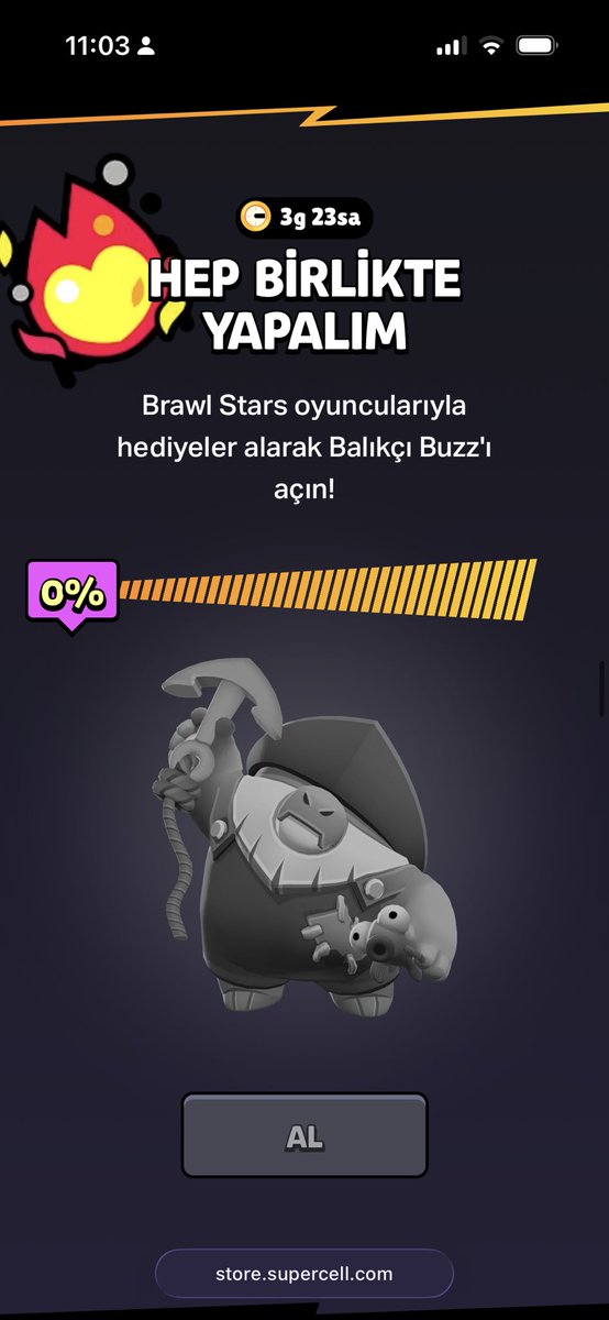 BrawlSourceTR's tweet image. ⭐️ Brawl Stars’ta bu haftasonu dopdolu!

🏆 Brawl Stars Dünya Finalleri bugün TSİ 14’te başlıyor. (Tüm tahminleri bilene 10000 taş hediye)

🎣 Supercell Store’da Black Friday çılgınlığı ve Balıkçı Buzz’ı açma şansı.