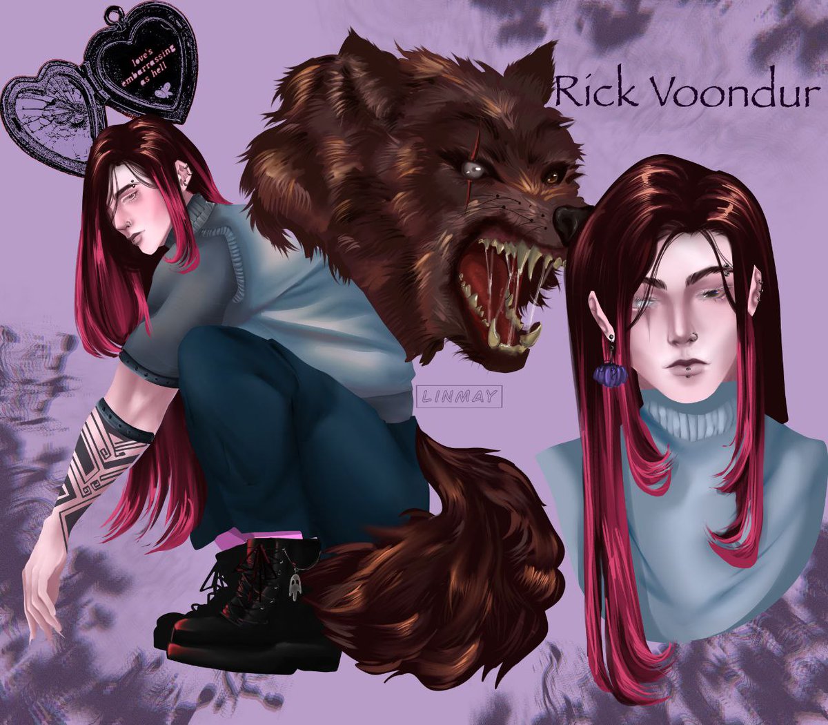 LinMayua's tweet image. Adoptable open🐺