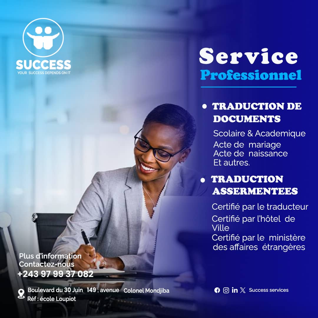 services2065's tweet photo. Avez-vous une agence de voyage ou entreprise internationale ? Success Services met à  disposition un service de traduction des documents assermenté et légaliser par l'hôtel de ville et le ministère des affaires étrangères https://t.co/2VdhfPx6cn