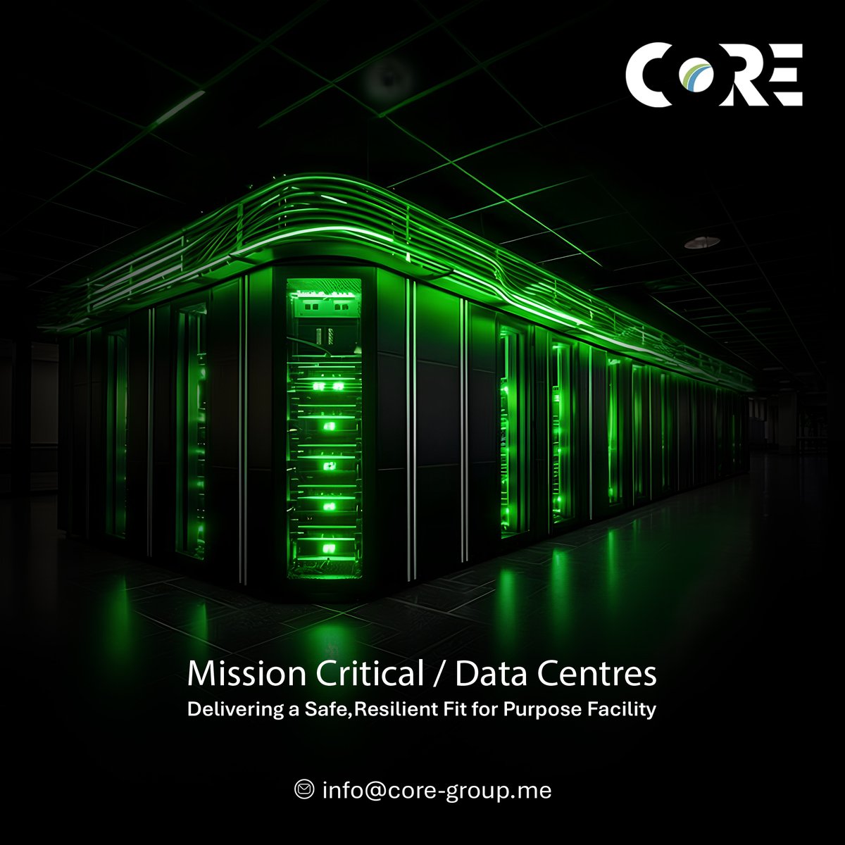 #DataCentres #MissionCriticalDataCentres #CriticalInfrastructure #DataSecurity  #CoreGroup #EngineeringServices #MEPEngineering #BuildingServices #UAE #GCC