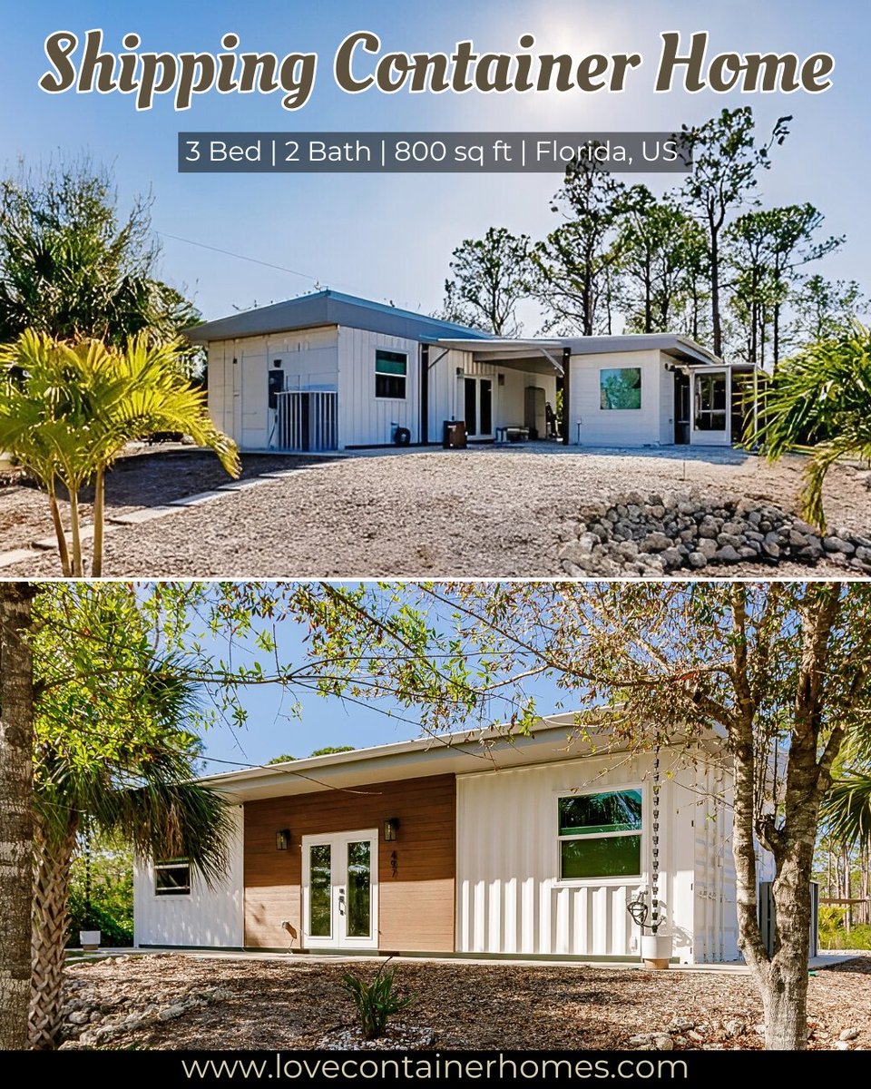 LCH_studios's tweet image. Would you live in a house built out of shipping containers? Rate this one on a scale of 0-10.  Visit us at lovecontainerhomes.com for container house plans and designs.
#architecture #shippingcontainer #containerhome #containerhouse #house #prefab