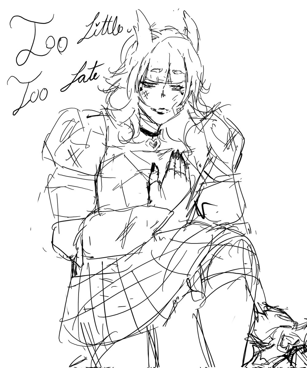 Blossommansion's tweet image. Sketches on song vibes to de-stress ☆ Part 1
#art #ocart #sketchart