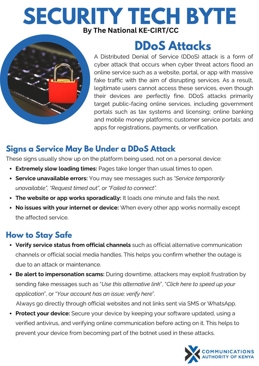 National KE-CIRT/CC tweet media