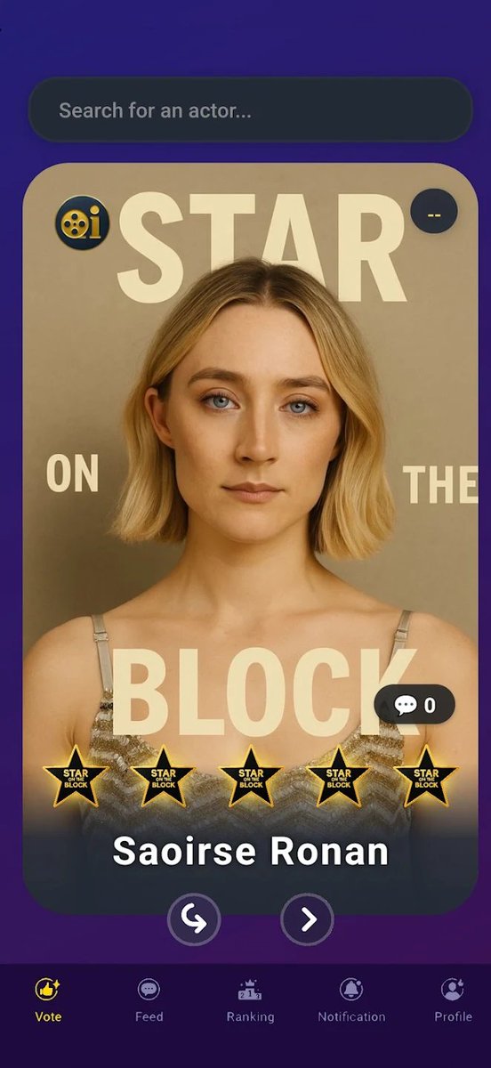 mcwilsonky's tweet image. Check out this fun new app!

🌟 Star on the Block – When the street speaks about cinema 📽️

A space for popular expression, where everyone can:
• ⭐ Rate actors from 1 to 5 stars
• 💬 Comment and interact with others
play.google.com/store/apps/det…
#app #Hollywood #StarOnTheBlock…