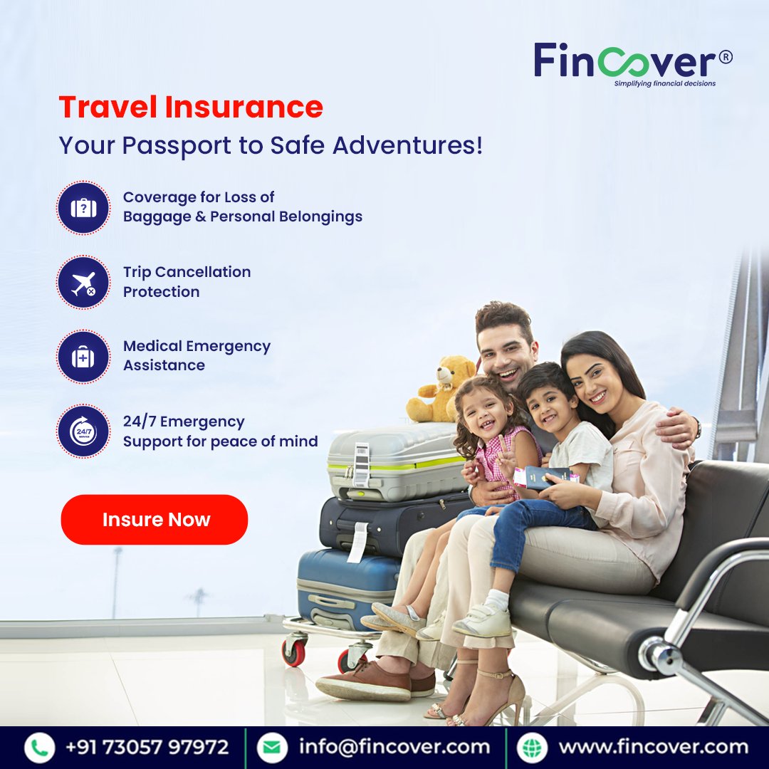fincover's tweet image. ✈️  Adventure is priceless, but protection is essential ! 🔹Lost bags?
🔹Delayed flights?
🔹 Sudden emergencies? - Travel with ease, comfort and happiness with Fincover.
🧡 We insure your vacation, your suitcases, your safety and your sanity.
#TravelInsurance #StayProtected