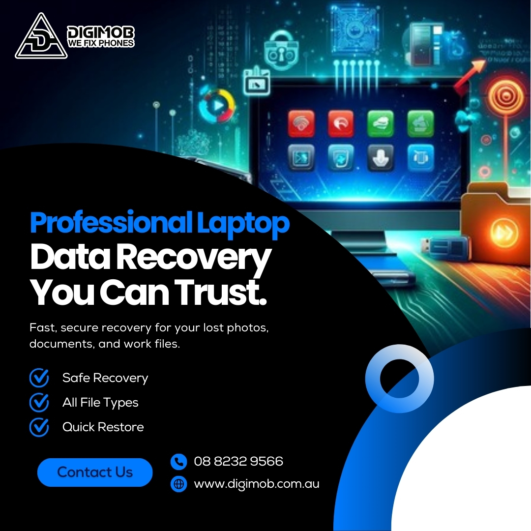 DigimobAU's tweet image. Lost your laptop data? We’ll recover it—fast, safe, and secure. 💻🔐
Adelaide’s trusted data recovery experts.
📞 08 8232 9566 | 🌐 digimob.com.au

#DataRecovery #AdelaideTech #Digimob #LaptopRepair #TechSupport #FileRecovery #ITServices #AdelaideBusiness #RecoverData