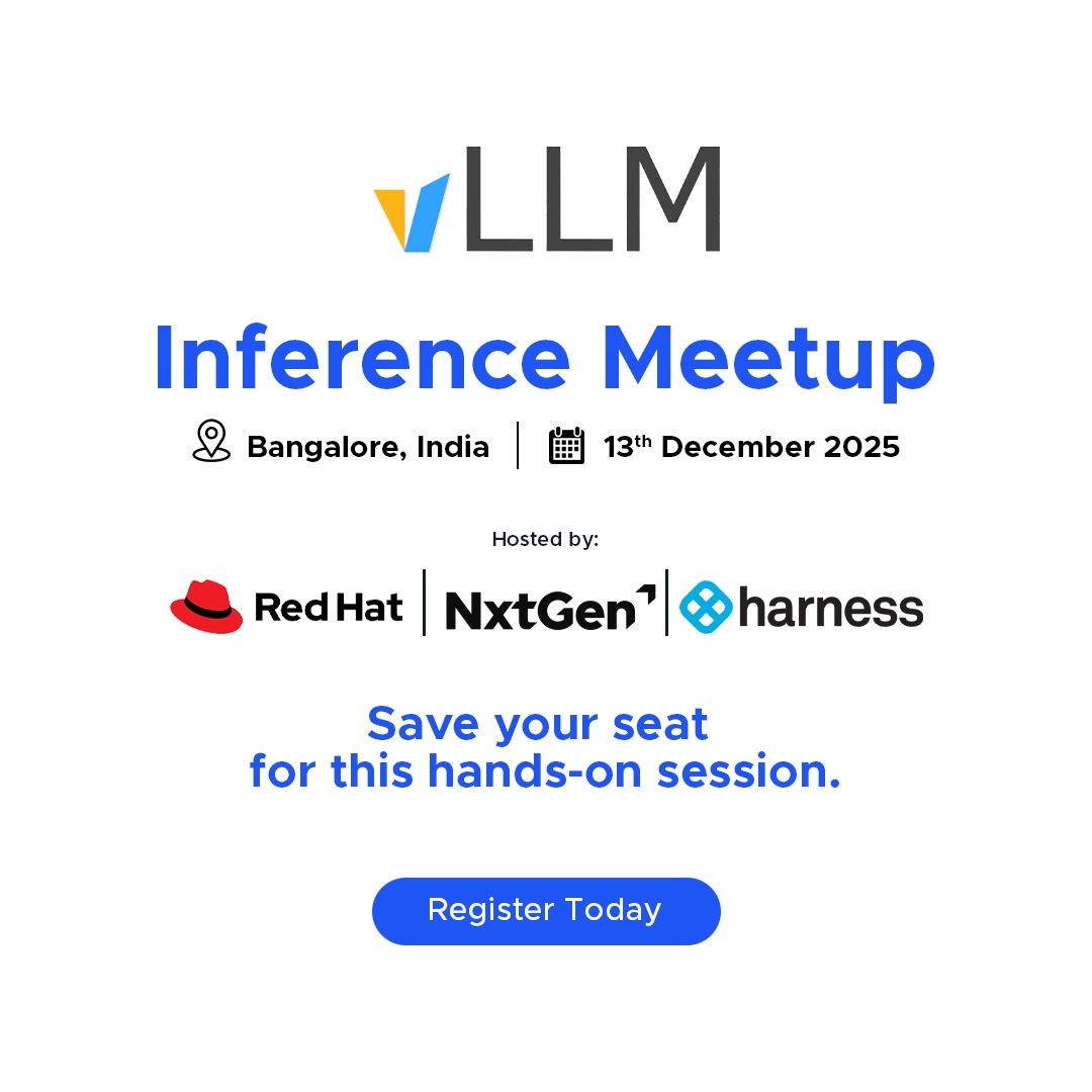 NxtGen_Cloud's tweet image. For teams building AI at scale, efficiency isn’t optional.

Learn how to cut inference costs by 50–70% and double throughput with optimised vLLM workflows and advanced GPU techniques.

Designed for ML engineers, infra teams &amp;amp; CTOs.

Click on the link and secure your seat:…