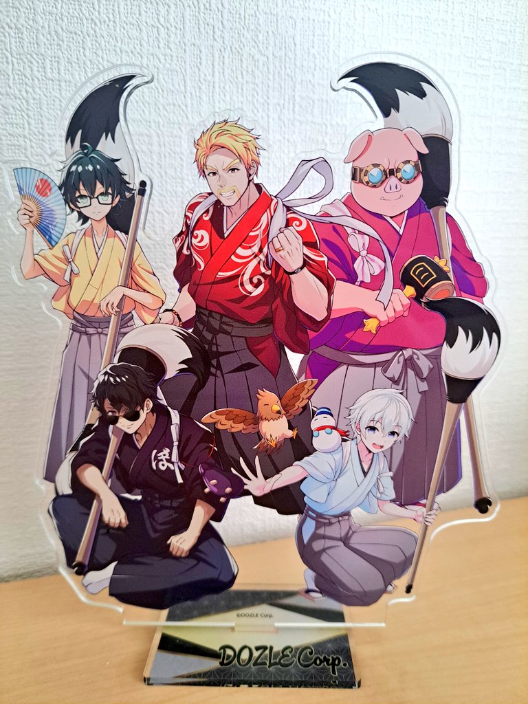 わーーっ！！今年も🏣アクスタ全員集合あるーー！！しかも去年のと違っ