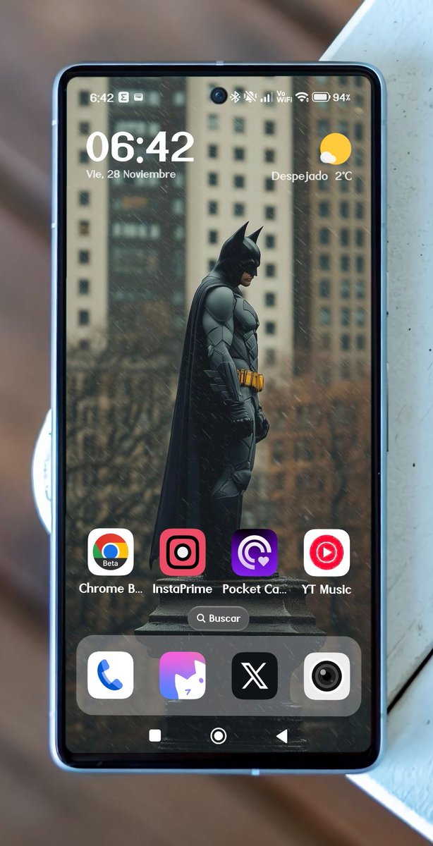 Daevisd's tweet image. Demasiado 🔝🔝🔥 #batman #hyperos3 #hyperos #xiaomi15tpro #xiaomi15tseries