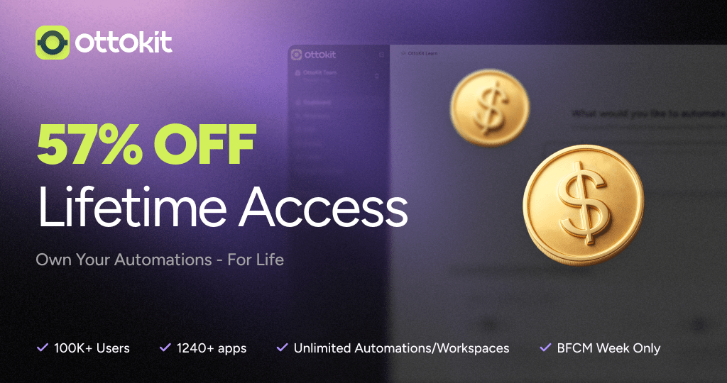 iamksanu's tweet photo. ⏰ 72 HOURS until @OttoKitHQ Lifetime disappears.

Your choice:

→ Keep paying $240/mo in 2026, or

→ Automate for FREE forever.

57% OFF lifetime access:

✔️ 30K tasks/mo

✔️ 1,240+ apps

✔️ 15K+ recipes

No extensions. No second chances.

👉 https://t.co/mgSTJAmj7y https://t.co/KRzN9zuKAP