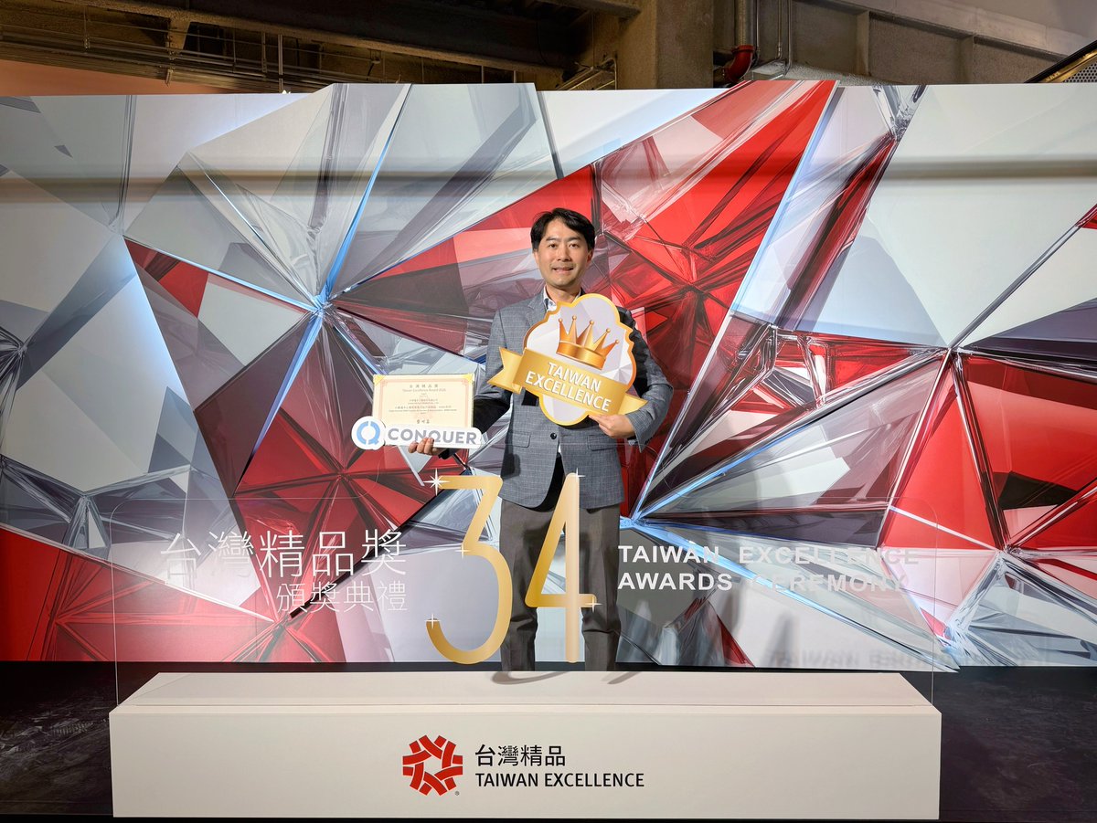 ConquerElectro1's tweet image. 🎉 CONQUER wins the 34th Taiwan Excellence Award!
Our 48MH High-Current SMD Fuse is recognized for reliable, safe, and eco-friendly circuit protection.
Over 45 years of R&amp;amp;D, bringing Taiwan’s technology to the world. ✨
#Conquer #CircuitProtection #HighCurrent #TaiwanExcellence
