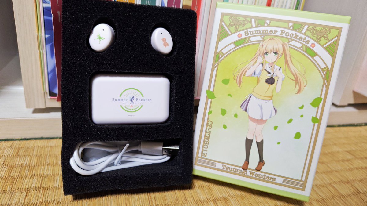 ONKYO DIRECTさんから「Summer Pockets」ワイヤレスイヤホン「紬