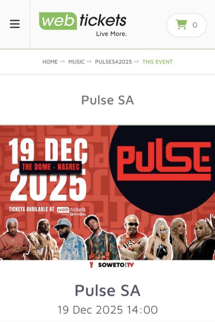 Xitsundzuxo_'s tweet photo. The lineup is so good it feels unreal. Countdown vibes are buzzing across Mzansi. Tickets are your passport to the loudest night of the year 🔥🎟 #PulseJozi25 #JoziPulse2025 https://t.co/WHsCaCd3u4
