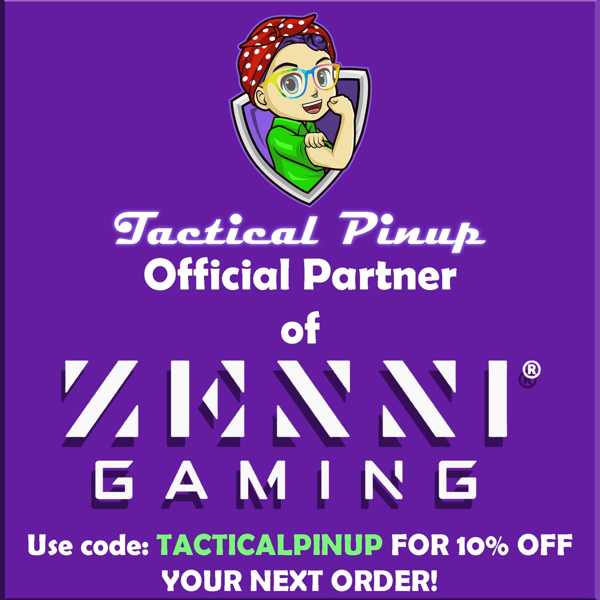 Tactical_Pinup's tweet photo. I am now partnered with @Zenni_Gaming . I have been a Zenni customer since 2007. I am excited to partner with them!
Use code: TACTICALPINUP for 10% off!
Best glasses you will ever get:
https://t.co/uHUJjRSdTL
#ZenniGaming #TacticalPinup #gaming #streamer #glasses #eyeware https://t.co/D7OWq9BUOW