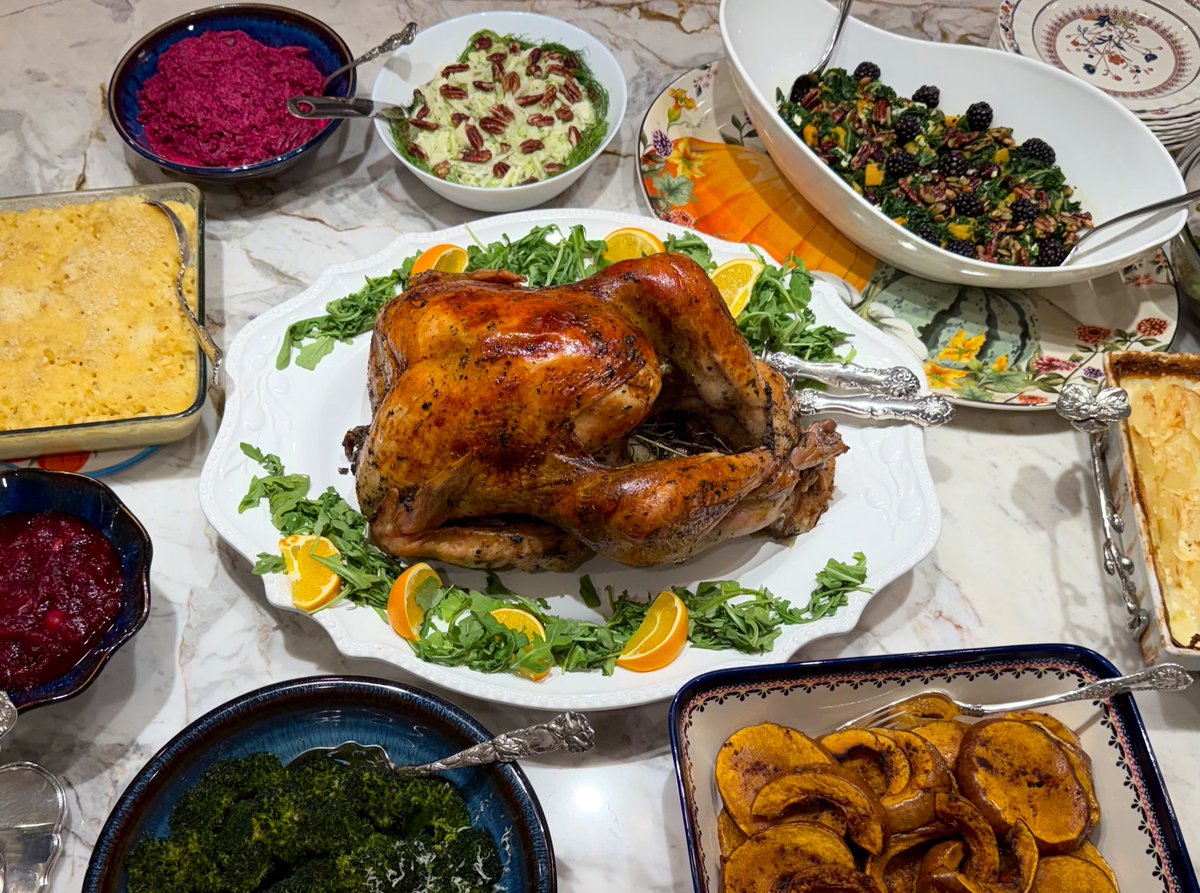 Marekwalkuski's tweet image. Zdążyłem na indyka. 
#HappyThanksgiving