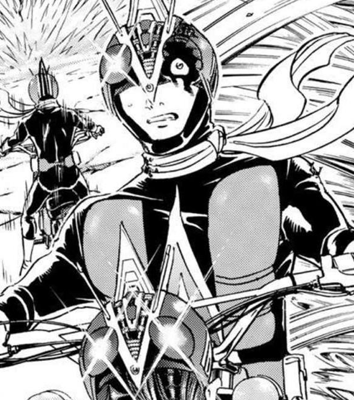 TheEternalRider's tweet photo. Debe ser uno de Spirits, la llegada de Riderman Casco Roto avecinaba una situación tensa, de repente el único humano que le hizo frente a Dios se mostraba vulnerable, pero listo para luchar.

Stronger es estrafalario, pero cuando eres el más fuerte puedes vestirte como quieras. https://t.co/t4jrv8GsWh