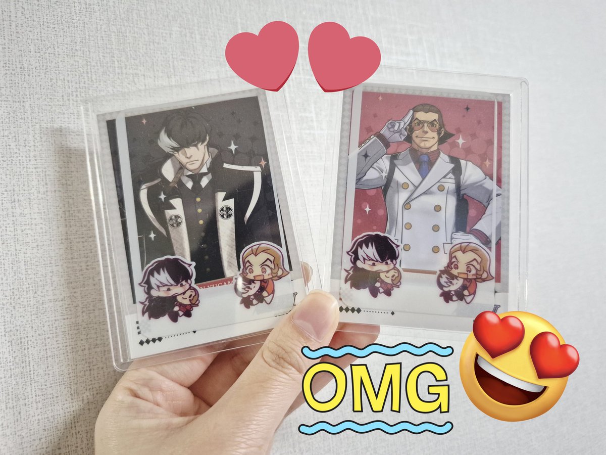 아 넘귀여워.... 😭😭😭
인쇄가 좀 밀리긴했는데 그래도 귀엽....
可愛い✨️💞💞