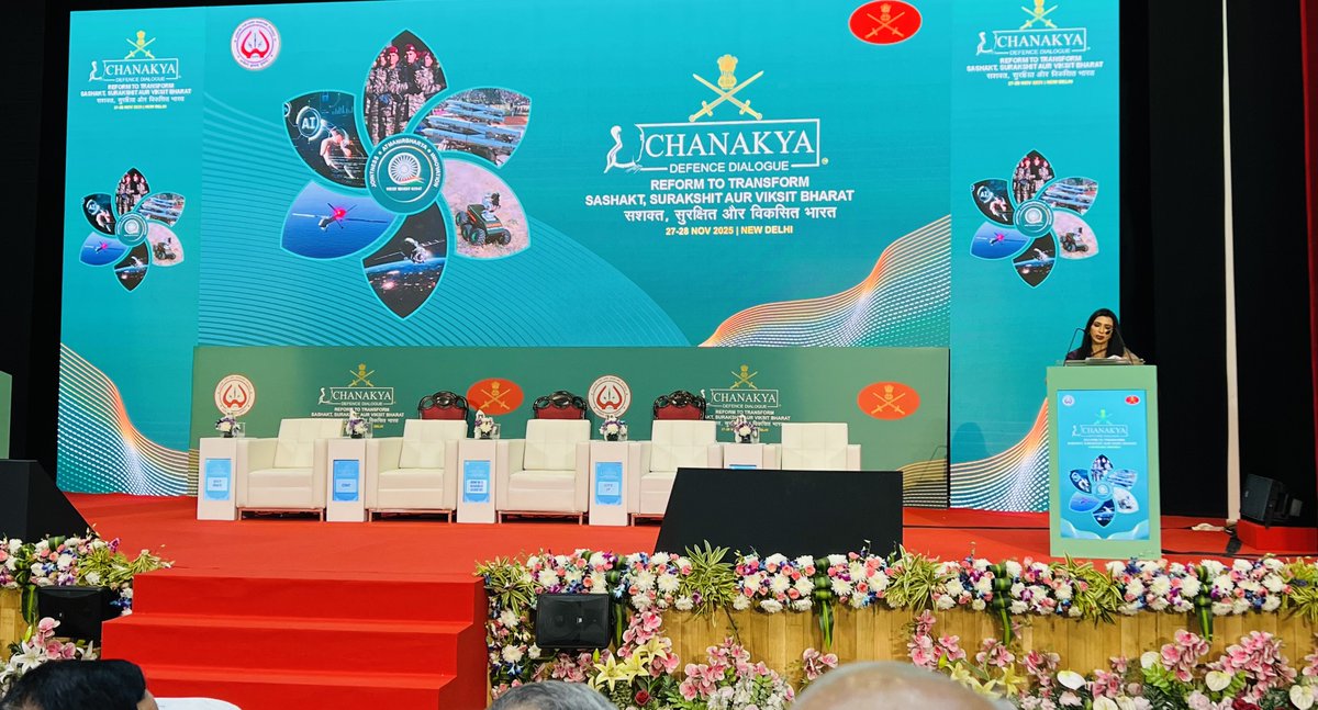 ushpinder's tweet photo. Neuralix AI at the #ChanakyaDefenceDialogue2025  #DefenseAI #SovereignAI https://t.co/iPIC65oAnN