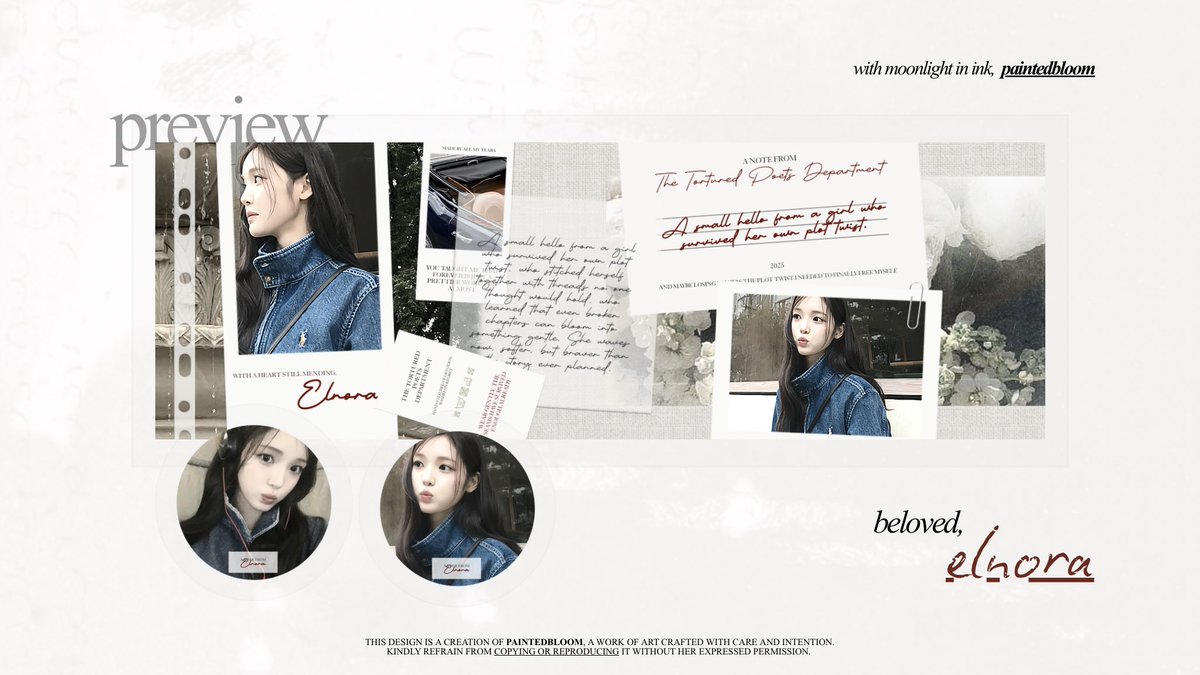 akhirnya kembali lagi dengan galaw vibes heheh :3 seneng banget dpt surprise dari kaka yg paling jago bikin layout galau. 🥹💗 cantik pakai banget! kaka <a href="/PaintedBloom/">🀣</a> terima kasi banyak, ya! guys kalian jangan lupa jajank!